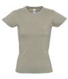 11502 Ladies Imperial SOL'S Ladies Imperial Heavy T-Shirt Khaki colour image